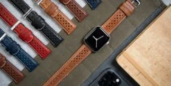 Apple Watch | Black Racing & Blue Stitch Horween Leather -Watch Shop APPL RACQR BANNER DT7 1 616a526a 16b2 4a90 98ef 730a1e9bade5