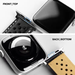 Apple Watch | Black Racing & Blue Stitch Horween Leather -Watch Shop APPL RACQR BLKLIN SS DT5 1 01 1 e59f67b8 f9bf 4a7e 95f3 e6c1b3d80170