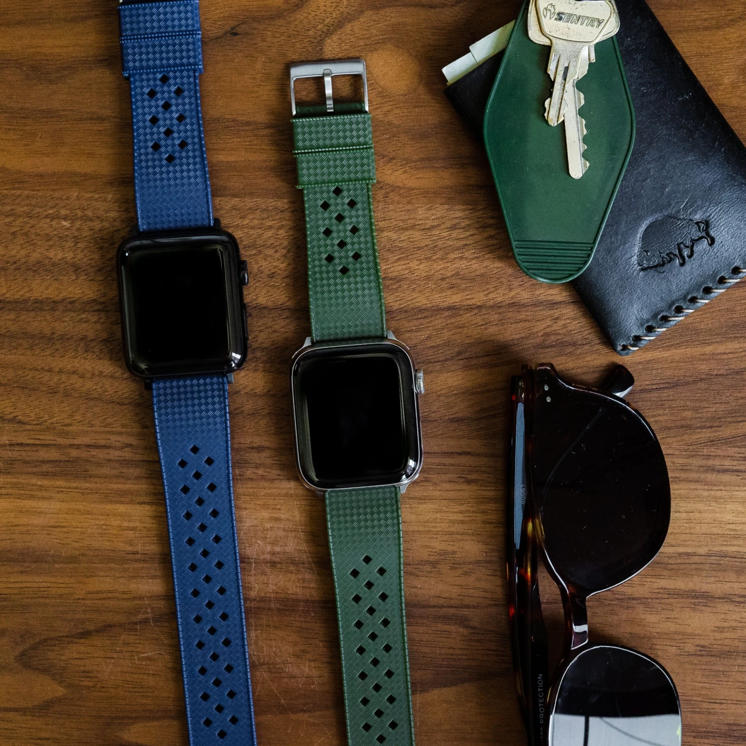 Apple Watch | Tropical-Style 2.0 | Navy Blue 2 Apple Watch | Tropical-Style 2.0 | Navy Blue - Image 2