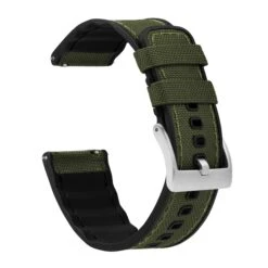 Withings Nokia Activité  And Steel HR | Cordura Fabric & Silicone Hybrid | Army Green