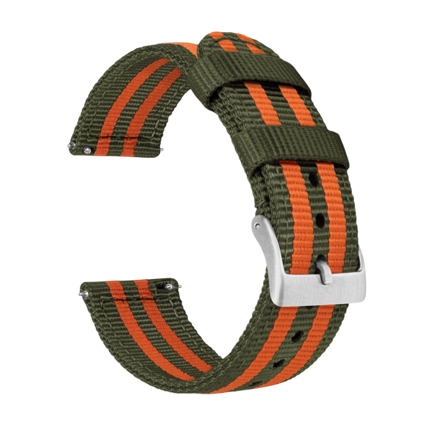 Army Green & Orange | Two-Piece NATO Style 1 Army Green & Orange | Two-Piece NATO Style