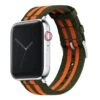 Apple Watch | Two-piece NATO Style | Army Green & Orange