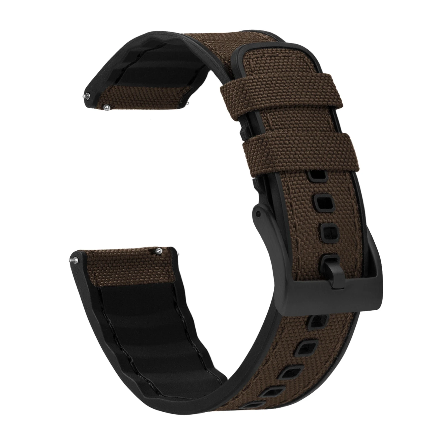 Withings Nokia Activité And Steel HR | Cordura Fabric & Silicone Hybrid | Chocolate Brown 2 Withings Nokia Activité And Steel HR | Cordura Fabric & Silicone Hybrid | Chocolate Brown - Image 2
