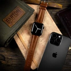 Apple Watch | Chocolate Brown Classic Horween Leather 9 Apple Watch | Chocolate Brown Classic Horween Leather -Watch Shop DT2AppleBrown c1282363 2945 423c aab8 eafe1ea2b26f