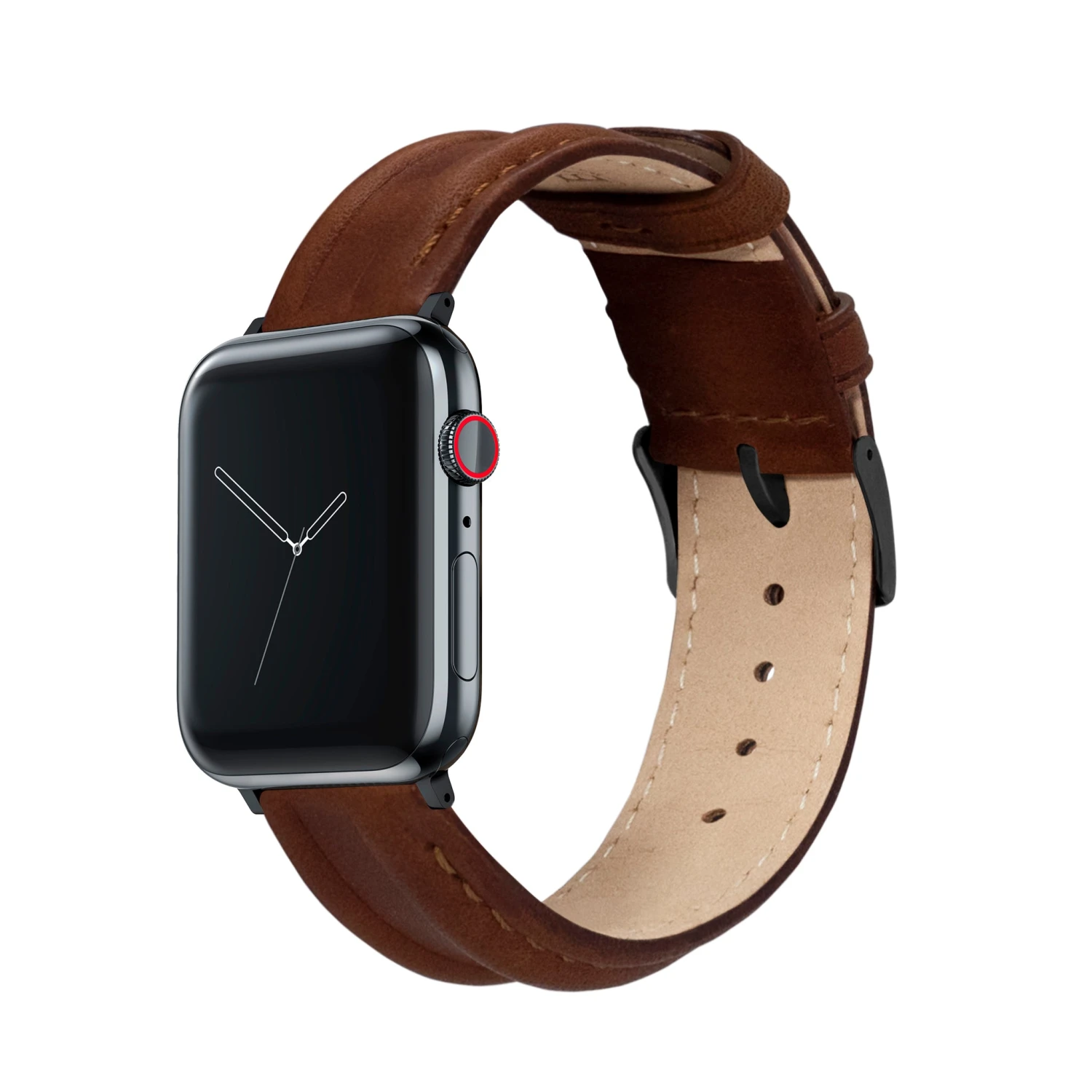 Apple Watch | Chocolate Brown Classic Horween Leather 2 Apple Watch | Chocolate Brown Classic Horween Leather - Image 2