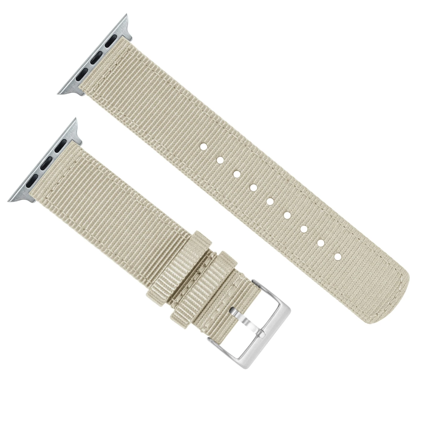 Apple Watch | Two-piece NATO Style | Khaki Tan 8 Apple Watch | Two-piece NATO Style | Khaki Tan - Image 8