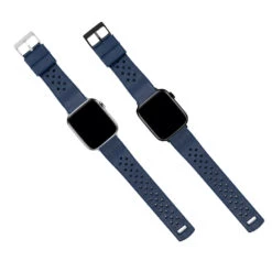 Apple Watch | Tropical-Style 2.0 | Navy Blue 12 Apple Watch | Tropical-Style 2.0 | Navy Blue -Watch Shop NavyTropical StyleFlatLay AppleWatch5SS BlackCase copy