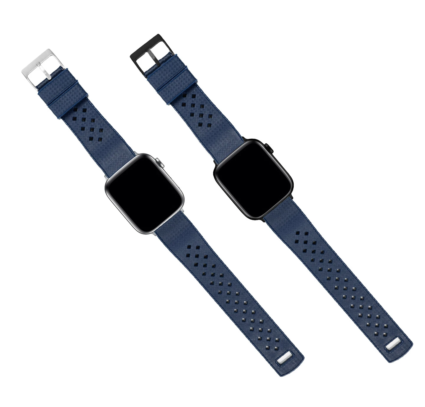 Apple Watch | Tropical-Style 2.0 | Navy Blue 3 Apple Watch | Tropical-Style 2.0 | Navy Blue - Image 3