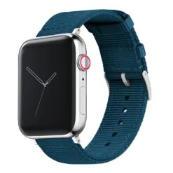 Apple Watch | Two-piece NATO Style | Steel Blue