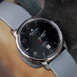 Cool Grey Top / Black Bottom | Elite Silicone -Watch Shop cool grey top black bottom elite silicone elite silicone barton watch bands 772258