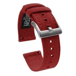 Fossil Q | Crimson Red Canvas