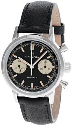 HAMILTON American Classic Intra-Matic 40MM BLK Dial Men's Watch H38429730