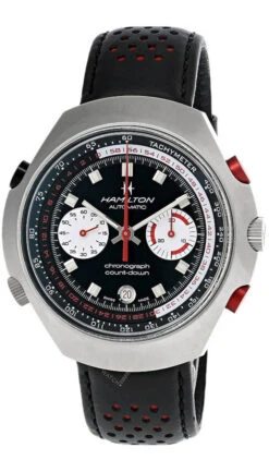 HAMILTON Chrono-Matic AUTO Limited Edition Black Dial Watch H51616731
