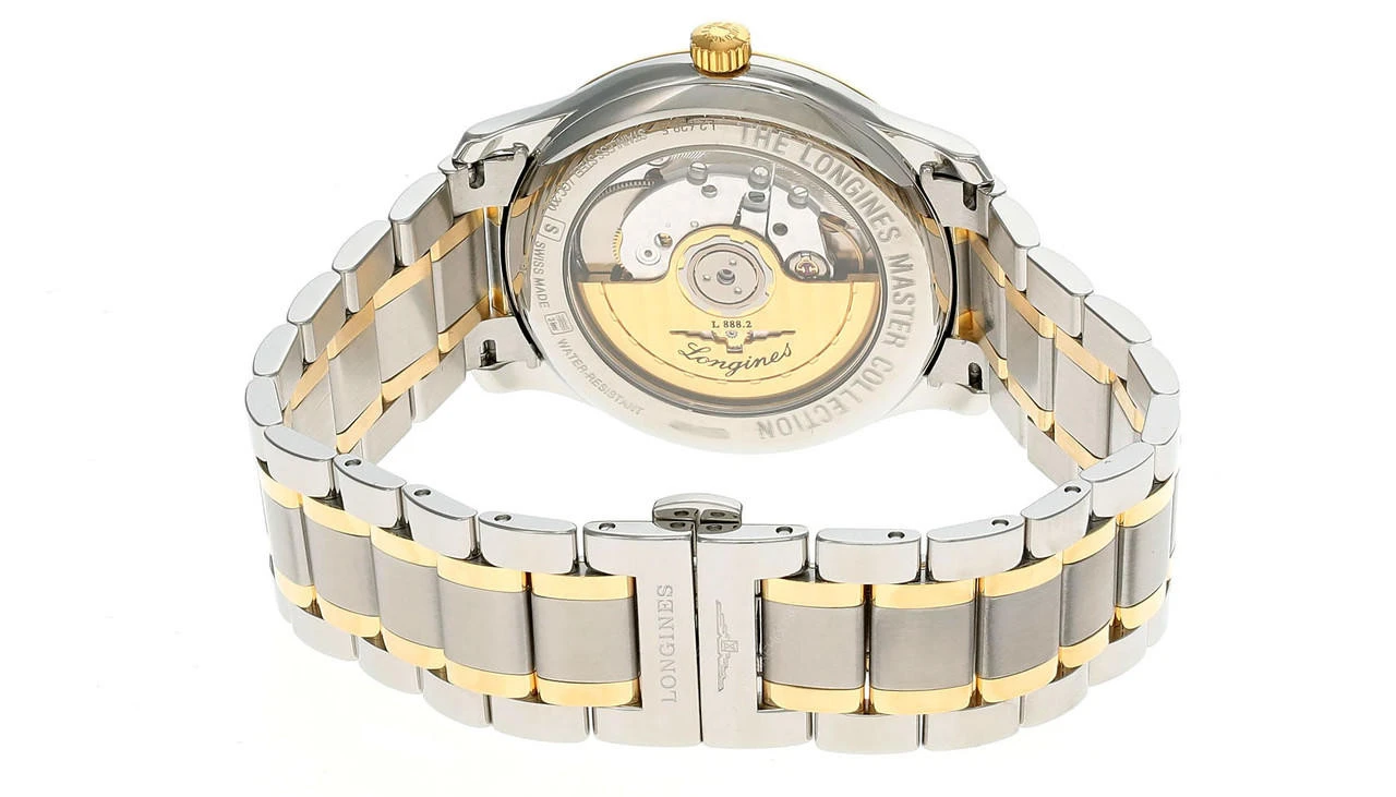 LONGINES Master Collection 38.5MM AUTO SS Yellow-Gold Men's Watch L2.628.5.78.7 3 LONGINES Master Collection 38.5MM AUTO SS Yellow-Gold Men's Watch L2.628.5.78.7 - Image 3