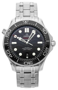 New Arrival 11 OMEGA Seamaster AUTO Black Dial SS Men's Watch 210.30.42.20.01.001