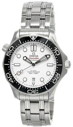 New Arrival 5 OMEGA Seamaster Diver 300M Co-Axial Master 42MM SS Men's Watch 210.30.42.20.04.001