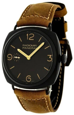 PANERAI Radiomir Composite 47MM BRN Dial/Leather Men's Watch PAM00504
