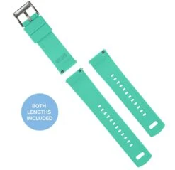Smoke Grey Top / Mint Green Bottom | Elite Silicone -Watch Shop smoke grey top mint green bottom elite silicone elite silicone barton watch bands 982900