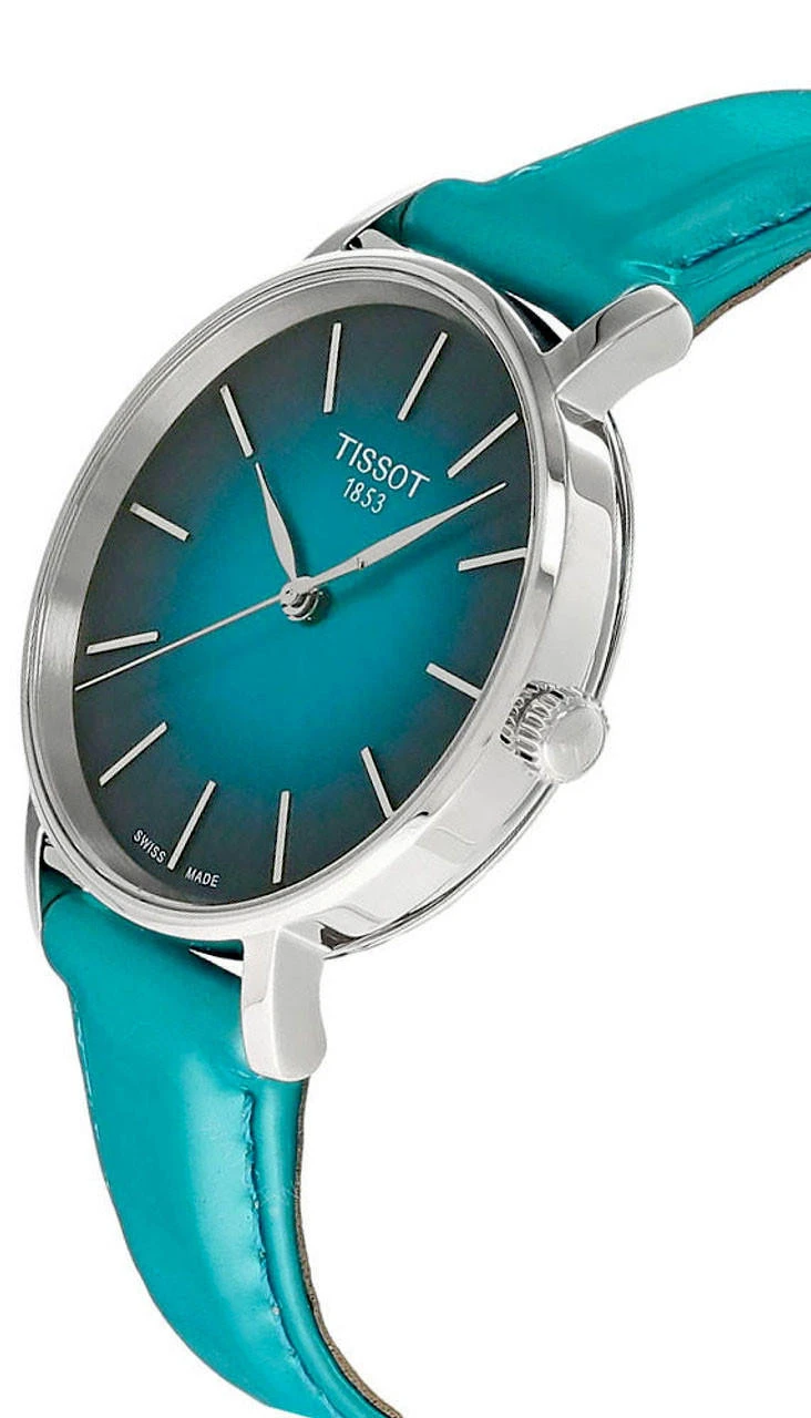 TISSOT Everytime 34MM Quartz Leather Women's Watch T143.210.17.091.00 2 TISSOT Everytime 34MM Quartz Leather Women's Watch T143.210.17.091.00 - Image 2