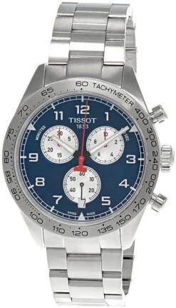 TISSOT PRS 516 CHRONO 45MM SS Blue Dial Men's Watch T1316171104200