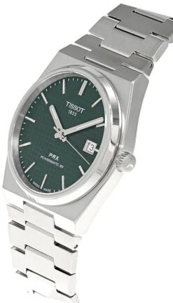 New Arrival -Watch Shop tissot watches tissot prx powermatic 80 40mm ss green dial mens watch t1374071109100 36808.1685505590