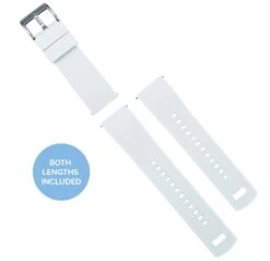 White Top / Black Bottom | Elite Silicone -Watch Shop white top black bottom elite silicone elite silicone barton watch bands 322860